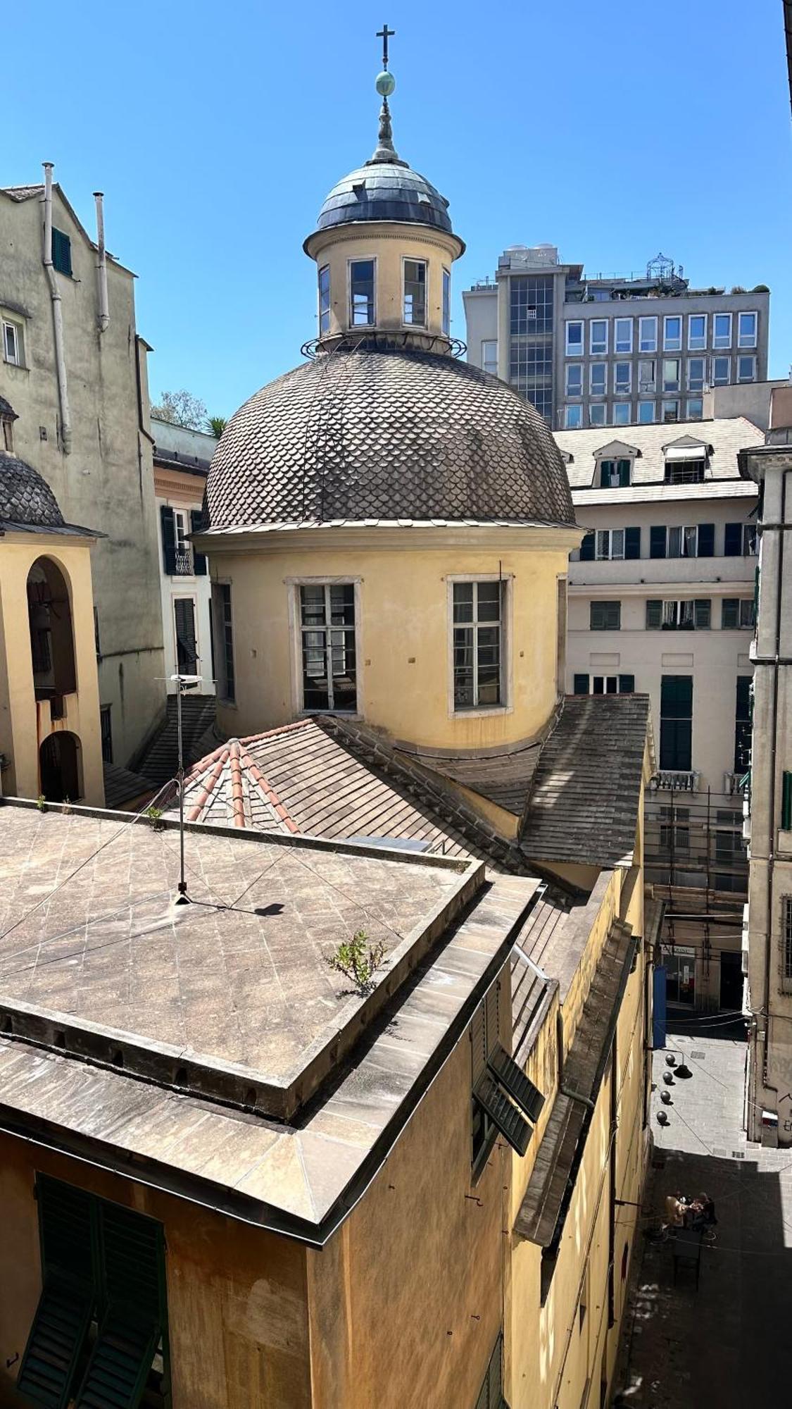 Apartmán Centro Storico Caruggi 2Min Acquario Pellicceria Superior Loft Palazzo Rolli Janov Exteriér fotografie